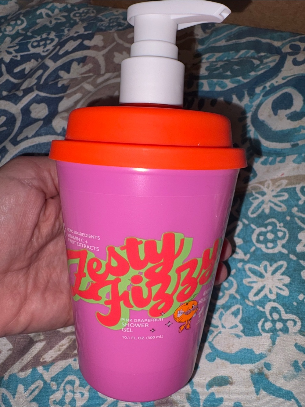 Happy Skin Healthy Skin Zesty Fizzy Pink Grapefruit Shower Gel